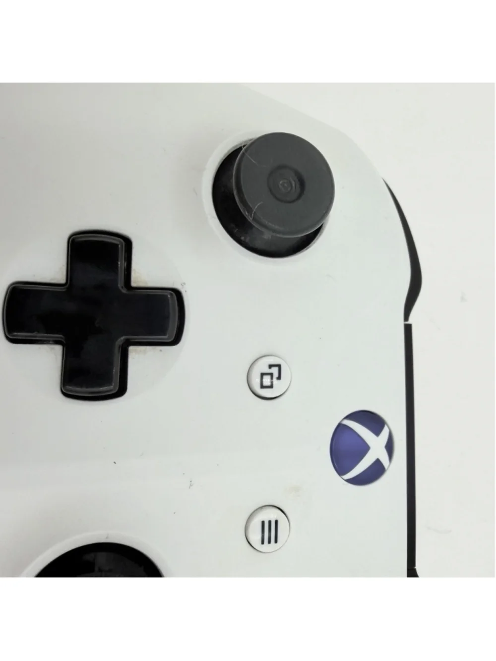 Microsoft Xbox One Wireless Controller White Model 1708 OEM Tested No Back